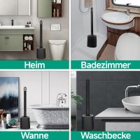 BIT Escobilla de baño con cabezal de cepillo 3 en 1, escobilla de silicona, escobilla de baño - details 4