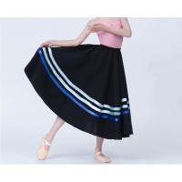 Girls Dance Skirt Long Ballet Skirt Wrap Skirt Stripes Maxi Skirt Vintage Swing Skirt - details 2