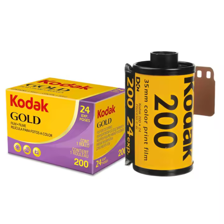 KODAK GOLD PELÍCULA GB 200 135 mm 24 exposiciones. Carretes. 6033955 - 1