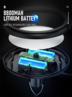 Luz Solar Exterior Recargable 8800mAh Con Sensor De Movimiento Doble Cabeza 112 LED Impermeable Para Jardín Courtyard Garage - details 4