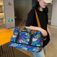 Bolsa De Gimnasio De Viaje Portátil Para Hombres Y Mujeres Bolso Cruzado De Hombro Con Mano Para Exterior Duffel Weekender Yoga Bolsa De Secado Seco Y Húmedo Separación Para Deportes De Entrenamiento - details 39