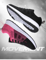 Zapatillas Casuales Para Mujer Transpirables De Malla Moda Antideslizantes Cómodas Para Exterior Caminar Tenis Feminino - details 1