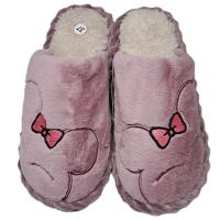 ZAPATILLAS DE CASA PARA INVIERNO CON PELO,ZAPATILLAS DE MUJER,Zapatillas de invierno con pelo,4 COLORES,rosa,gris,ANTIDESLIZANTES,CM, FESPU - details 1