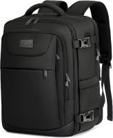 Avión cabin Viaje mochipa para Ryanair easyJet mano mochipa Bolsa de viaje helbres Mujeres, Negro/Blanco, Modern - details 0