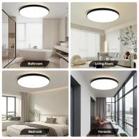Lámpara De Techo Redonda LED Para Sala De Estar Dormitorio Cocina Balcón Corredor Iluminación Energía Ahorradora Certificación CE CCC - details 10