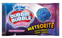 Pack 5 bolsas de 85g Dubble Bubble Meteorite Chicle hinchable pinta lenguas de color azul - details 0