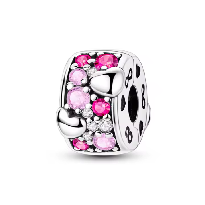 Encanto De Plata De 925 Para Pulsera Con Barco De Paseo Y Corazón Joyería Fina Para DIY Regalo Con Cuentas De Papel Y Rosas - 1