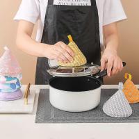 2 piezas de Algodón para Asas de Olas, resistentes al calor, With pinzas para Olas, Guantes De Cocina y manoplas para Horno - details 3