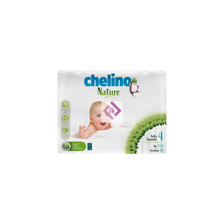 CHELINO Chelino Nature Talla 4 Pañal 9-15Kg 34 Unidades - 1