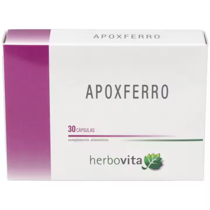 Apoxferro 30 Capsulas          Herbovita - 1