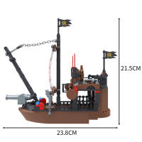 COGO Viking Ship Building Blocks 302 Piezas Modelo De Barco Vikingo Griego Para Niños 6+ Mitos Medievales Nórdicos Barco De Piratas Juguetes Educativos Compatible Con Lego - details 3