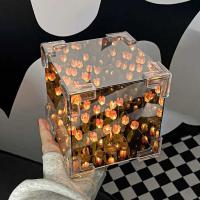 Lámpara Nocturna De Tulipán Hecha a Mano Kit De Material Para Decoración De Sala De Estar Regalo Creativo Cubo Marítimo 3D - details 3