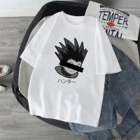 Camiseta Anime Hunter X Hunter Manga Japonés Hisoka Killua Zoldyck Kawaii Divertida Manga Corta Estilo Casual Para Mujeres - details 19
