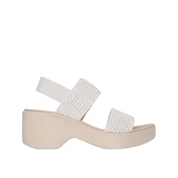 Sandalias mujer Skechers Cali Day 119413 confort con tacón en beige - 1
