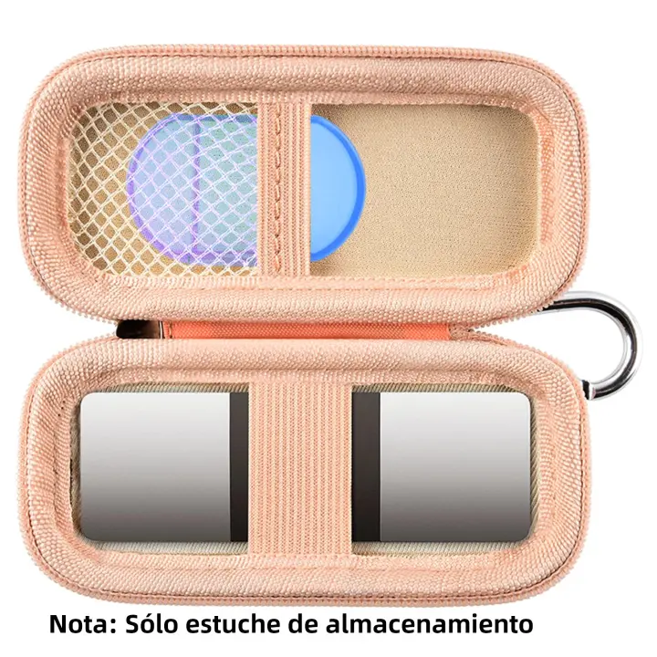 Estuche Compatible Con AliveCor Kardia Mobile ECG Solo Para KardiaMobile 6L Para Dispositivos Apple Y Android Caja De Almacenamiento Para Monitor De Corazón En PU - 1