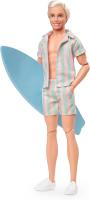 Barbie The Movie, Ken Muñeco Signature de colección con Chaleco a Rayas y Tabla de Surf HPJ97 Mattel - details 2