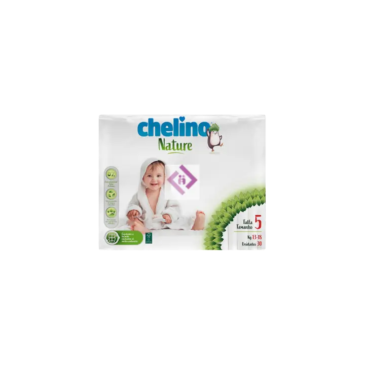 CHELINO Chelino Nature Talla 5 Pañal 13-18Kg 30 Unidades - 1