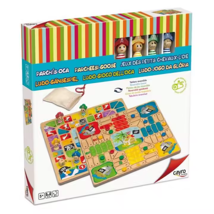 PARCHÍS-OCA PIRATAS CAYRO 843 JUEGOS DE MESA - 1