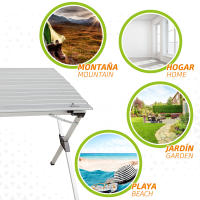 Mesa plegable aluminio para camping Aktive Camping - details 4