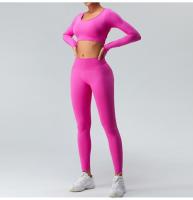 Leggings De Yoga Para Mujer Cintura Alta Sin Costuras Levantando Tallas Justas Para Correr Y Deportes Pantalones Leggings Slim Fitness - details 5