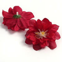 5/10Pcs Cabezas De Flores Artificiales 7cm Para Decoración De Hogar Jardín Boda DIY Guirnalda Regalo Accesorio Flores De Seda - details 11