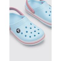 Crocs CROCBAND CLOG K AND T Zuecos Planos Niña Azul - details 1