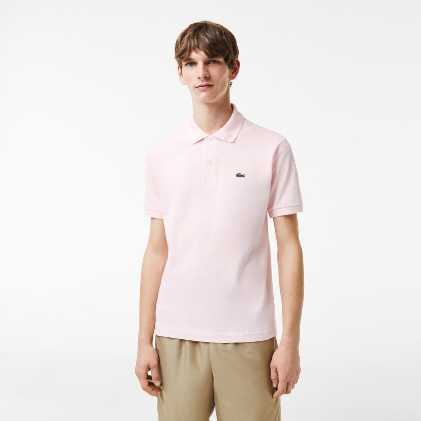 Lacoste Polo de corte clásico para hombre - Manga corta y algodón piqué L1212