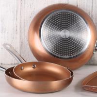 Set de 3 sartenes San Ignacio Optimum Copper 20/24/28cm (2 con tapa) - Aluminio prensado antiadherente - Apto para inducción - details 21