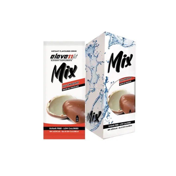 Saborizante Mix, Varios Sabores, Packs de 24 Unidades  (9g/u) - ELEVENFIT - 1