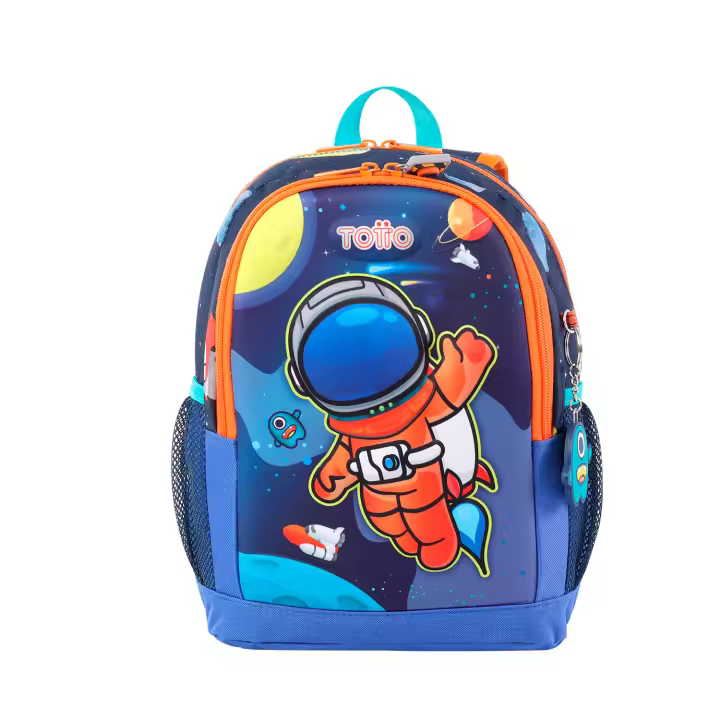 Totto Mochila escolar  Cohety  -Dimensiones:26 x 36 x 11 cm-Material:Poliester - 1