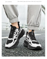 Zapatos De Correr Para Hombre Ligeros Cómodos Transpirables Moda Absorbentes De Choque Suela EVA Talla True Ankle above Microfibra Algodón Encierre De Pieza - details 7
