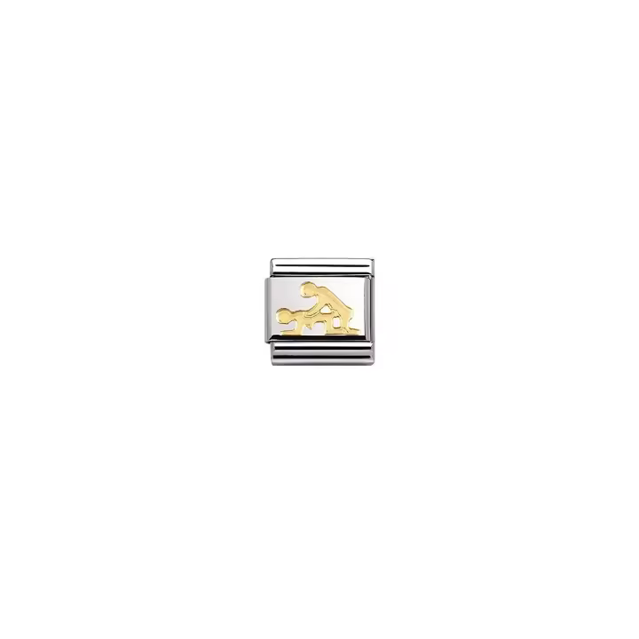 Pulsera Nomination Acero y Oro Classic Sexo2 030110 35 - 1