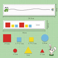 Juguete Educativo Montessori DIY Material Matemático Juego De Encaje De Colores Y Formas Para Niños Aprendizaje Temprano Juguetes De Enseñanza - details 15
