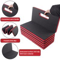 Alfombra De Trabajo Para Reparación De Coches Plegable Y Ligera Impermeable EVA Para Mantenimiento De Automóviles Camping Y Senderismo - details 2