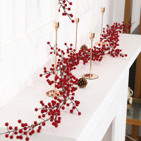1PC Vigna De Frutas Simulación De La Fortuna Para Navidad Decoración De Hogar Cocina Restaurante Actividades Al Aire Libre Jardín Paisaje - details 10