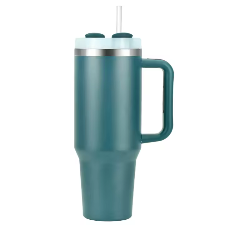 Térmica De Acero Inoxidable 40oz Gran Capacidad Insulada Para Café Oficina Hogar Botella De Agua Viajes Tumbler - 1