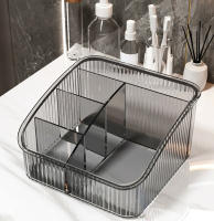 Caja De Almacenamiento Para Maquillaje Y Cuidado De La Piel 1 Pieza Organizador De Escritorio Para Brochas De Maquillaje Y Labiales Estuche De Vestir - details 2
