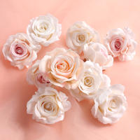 5/10pcs Cabezas De Rosa Silken Artificial Para Scrapbooking Decoración De Casas Bodas Navidad Arco De Navidad Decoración De Pasteles - details 11