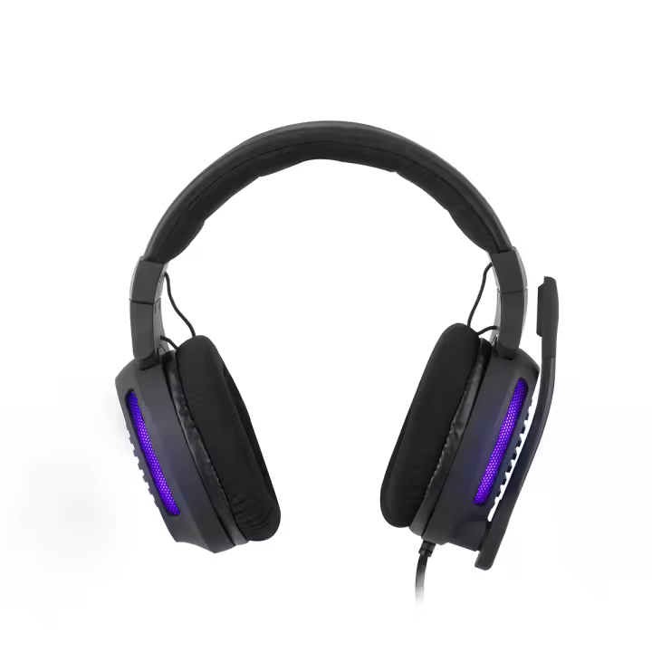 Auriculares Gaming Millenium Mh2advanced para PC-PS4-XONE-SWITCH-MOVIL con Cable de 2,2m Conexión USB 20 Ohmnios Retroiluminado Orejeras Aireadas - 1