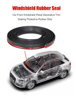 Sellado De Parabrisas Autoadhesivo Para Coche Barra De Techo Solar Sella Antipolvo Para Tablero De Instrumentos Material De Goma - details 0