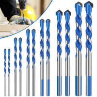 Juego De 12 Piezas De Brocas De Carburo Para Perforación Rápida Y Precisa En Concreto Azulejos Espejos Vidrio Cerámica Herramientas De Perforación 6-12mm - details 0
