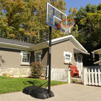 Canasta baloncesto ultrarresistente Lifetime altura regulable 244/305 cm azul y blanco - details 5