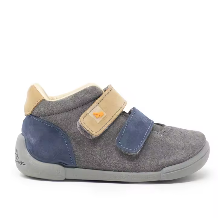 VULLADI 5776-070 Zapatos primeros pasos bebé niña 33382 24I BOTITA DOS VELCROS, SERRAJE CEMENTO-PETR - 1
