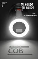 Linterna LED Potente Para Camping Con Zoom Telescópico Y Luz De Inundación COB Material ABS Y Plástico Modos De Iluminación Múltiples - details 2