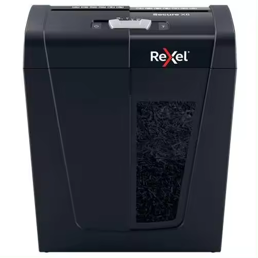 Rexel secure x8 destructora de papel manual corte en particulas - destruye hasta 8 hojas - 14l - 1