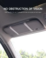 Espejo De Maquillaje Con Pantalla Táctil LED HD Y Ajuste De Tres Niveles Para Interiores Del Automóvil Con Luz Visera Solar - details 5