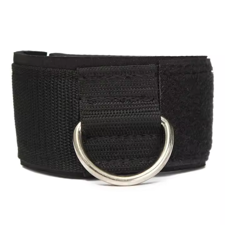 Correa para el tobillo Anillo en D Multi Gym Cable Accesorio Muslo Pierna Polea Levantamiento de pesas - 1