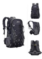 Mochila De Senderismo 40 Litros Resistente Para Viajes Y Camping Mochila Táctica De Trekkking INOXTO Unisex Nylon - details 8