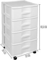 Cajon de Almacenamiento "Sena", Torre de almacenamiento multiusos para oficina, hogar, escuela, etc - details 6