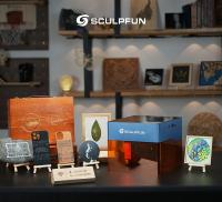 SCULPFUN iCube Pro Grabador láser de 5W, Punto láser de 0.06mm, Velocidad de grabado de 10000mm/min, Placa base de 32 bits, Distancia de 40mm, 130x130mm - details 14